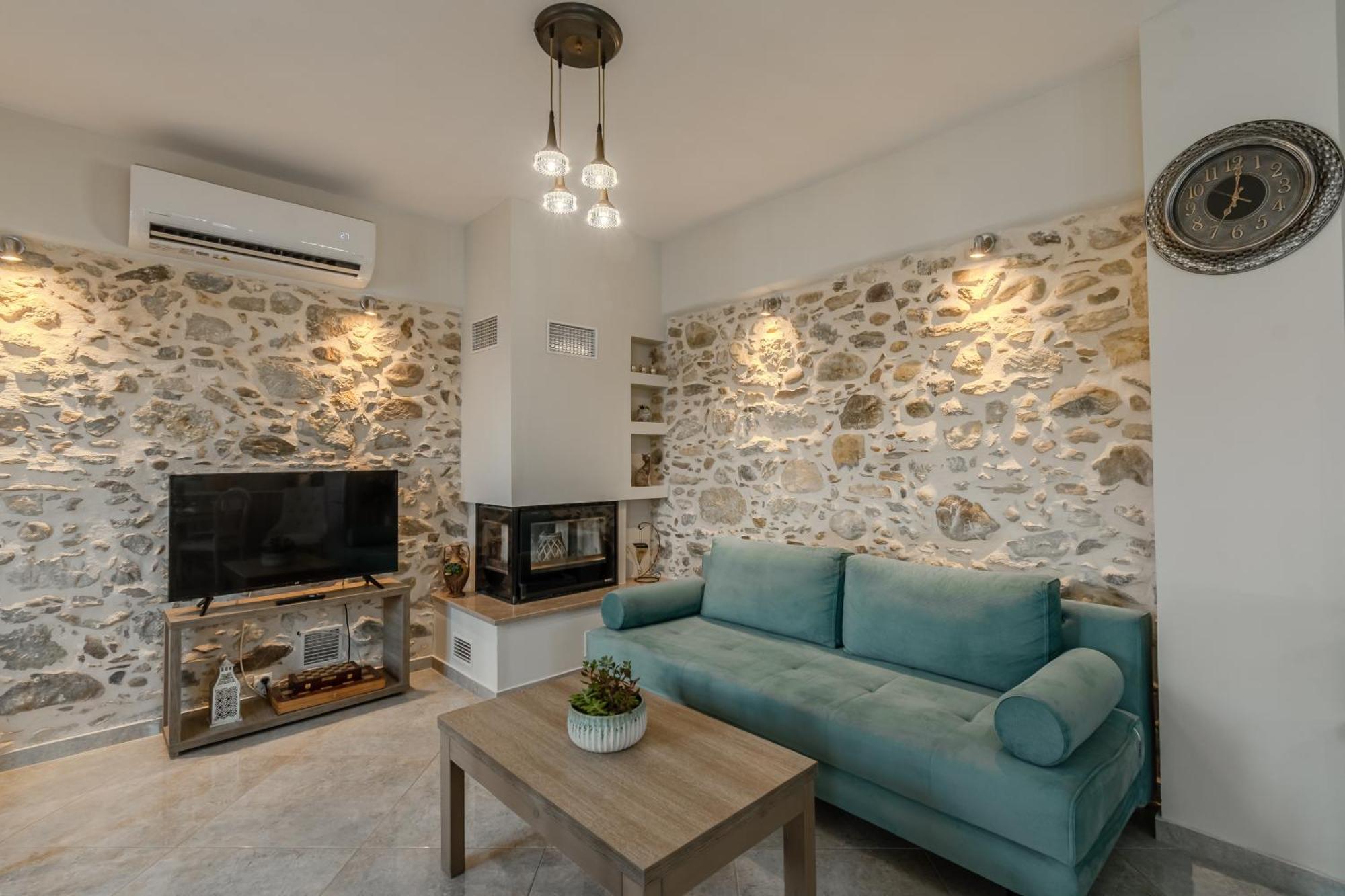 Angouselianá Casa Kastella, Private Jacuzzi & Bbq Facilities!ヴィラ エクステリア 写真